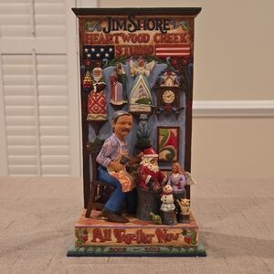Jim Shore Heartwood Creek Signed "All Together Now" # 4027762 2012 design
